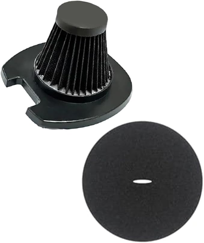 Washable Reusable Vacuum Filters for BLACK for DECKER RC EV1416 3-in-1 Lightweight Corded Upright, Polyester Plastic Foam Replacement Filter Set for Household Dust Reduction, 4 Pieces(4*Filter cotton)