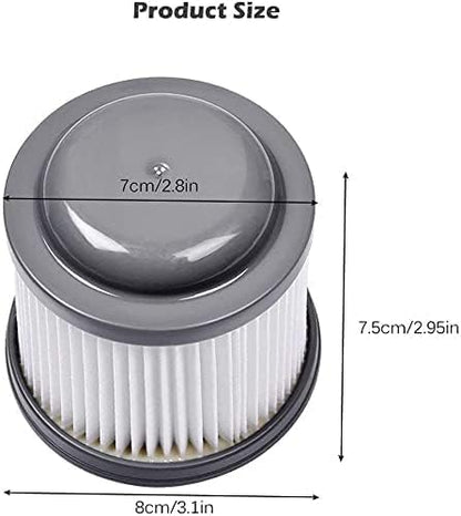 KEEPOW PVF110 Replacement Vacuum Filter for Black and Decker Handheld Pivot Vacuum BDH2000PL BDH2020FLFH PHV1410 PHV1810 PHV1210 BDH2020FL, Washable Hand Vac Filters, 2 Pack