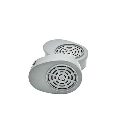 MSA 815355 Advantage Respirator Cartridge - Organic Vapor (GMA: OV), Quantity: 2 per pack, Chemical & Combination Air-Purifying Respirator Attachment, Long-Lasting Respiratory Protection