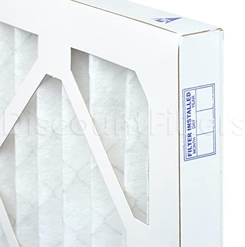 AIRx DUST 20x20x1 MERV 8 Pleated Air Filter - Made in the USA - Box of 6