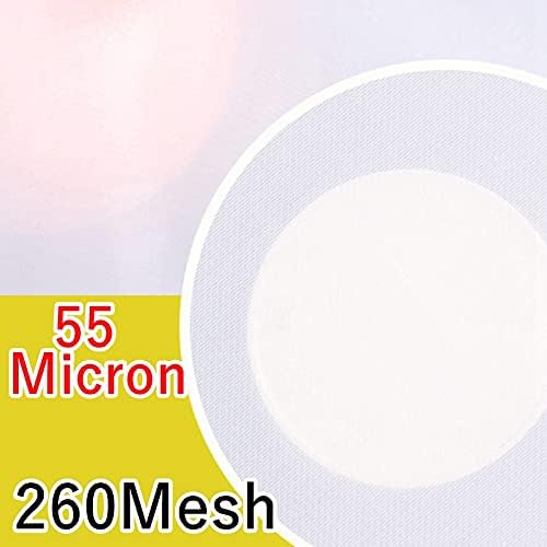 Fine Filter Mesh Nylon Fabric, Recycling Screens for Kitchen Filtration Food Wine 80-500 Mesh(180mesh 80micron,1x1 meter)