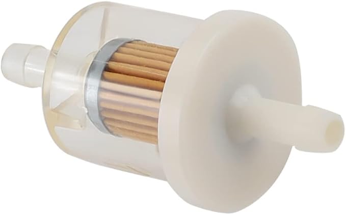 Powtol 691035 493629 Fuel Filter for Brigs Straton 40 micron 1/4 Inline Fuel filter 12hp 17.5hp 27hp 35hp Engines Replace 49019-7001 7-07061 Lawn Mower Replacement Parts (Pack of 3)