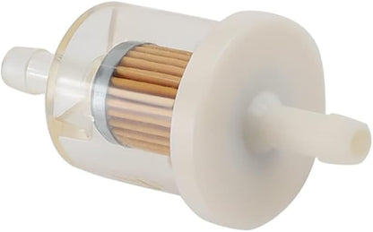 Powtol 691035 493629 Fuel Filter for Brigs Straton 40 micron 1/4 Inline Fuel filter 12hp 17.5hp 27hp 35hp Engines Replace 49019-7001 7-07061 Lawn Mower Replacement Parts (Pack of 3)