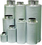 Funk Filters 8" x 24" Activated Carbon Scrubber Odor Control Filters + Prefilter