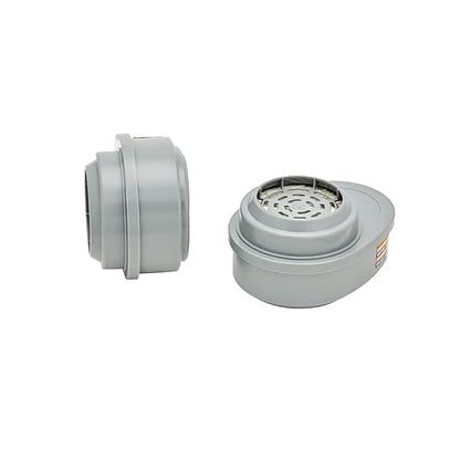MSA 815368 Advantage Respirator Cartridge - Chlorine/Mercury Vapor/P100 (Mersorb), Quantity: 2 per pack, Chemical & Combination Air-Purifying Respirator Attachment, Long-Lasting Respiratory Protection