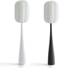 Long Handle Cup Bottle Cleaning Brush Sponge Pot Cleaner Scourer Washer(2pcs)