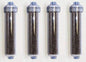Oceanic Color Changing Mixed Bed Resin Deionization DI Replacement Inline Filter (2"x 10") (4)