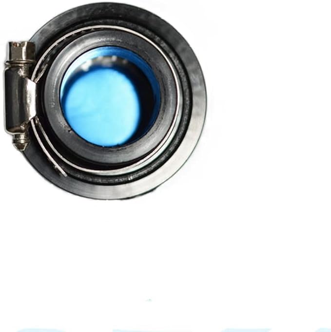 25mm Air Intake Filter 1" Inlet Dia Air Intake Cone Universal Filter Parts with Adjustable Clamp (Blue)
