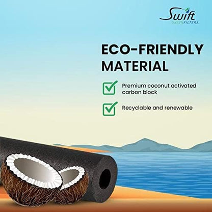Swift Green Filters SGF-96-25 VOC-B Compatible Commercial Water Filter for EV9692-21,Cartridge 4FC, Made In USA (3 Pack)