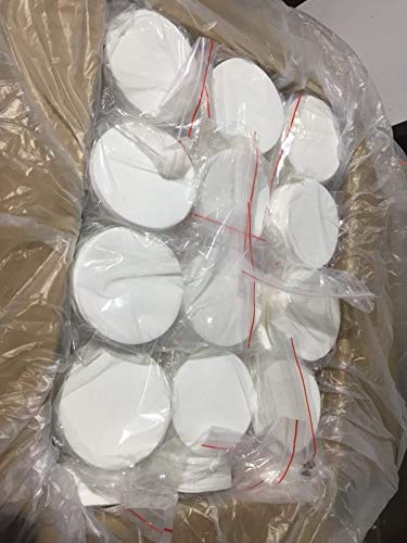 12 Synthetic Filter Discs 90mm for a Buchner Funnel and Cut Them fit"Wide Mouth" Size Used for Mushroom Cultivation