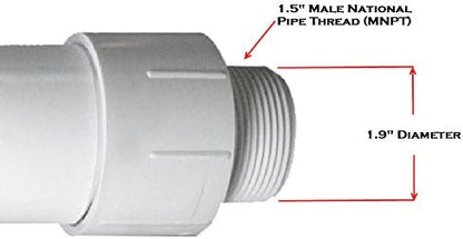 Voker Holding Tank Vent Filter (1-1/2") - Made In The USA