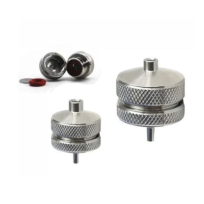 Laboratory Micro Injector Filter Holder 13 25 50mm, Stainless Steel Detachable Injector Filter Head, Replaceable Filter Holder PTFE Seal(25mm)