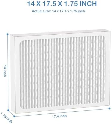14 x 17.5 x1.75 MERV 13 Replacement Dehumidifier Filter Compatible with Honeywell DR90 & DR120 Dehumidifiers (50070171-002) 4 Pack