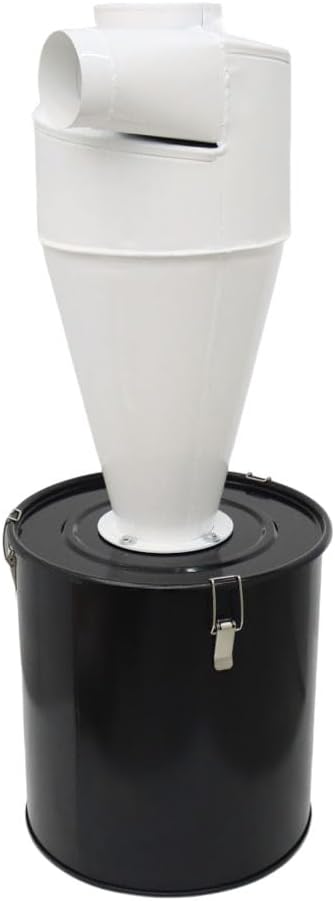 Cyclone Dust Separator Collector 50L Dust Collector Extractor Filter Woodworking for Vacuum,Vacuum Cleaner Collector with 3.94inch Outlet