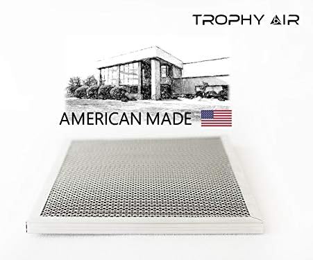 Washable & Reusable Electrostatic HVAC AC/Furnace Air Filter, Lasts a Lifetime, 6 Stage Permanent Air Filter, Healthier Home or Office, Made in The USA - Increases Airflow (24x24x1)