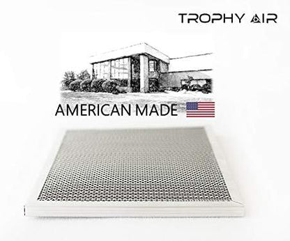 Washable & Reusable Electrostatic HVAC AC/Furnace Air Filter, Lasts a Lifetime, 6 Stage Permanent Air Filter, Healthier Home or Office, Made in The USA - Increases Airflow (24x24x1)