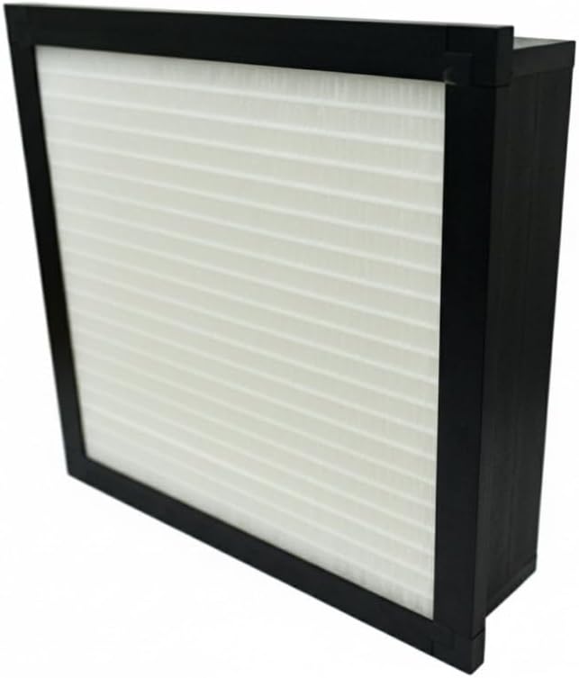 16x25x4 Mini-Pleat Synthetic Panel Air Filter – 4” – Single Header Plastic Frame – MERV 15 ASHRAE 52.2 – High-Efficiency HVAC Filter for Commercial & Industrial Use – (Pack of 3)