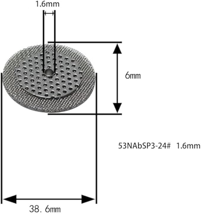 4PCS TIG Welding Nozzle Screen Filters, Industrial Welding Accessories Stainless Steel Protective Component Welding Nozzle Mesh For Metalworking And Soldering Equipment(1.6mm)