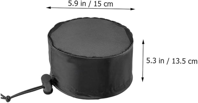 Yardwe 2pcs Grow Tent Vent Covers Durable Oxford Cloth Filter Shields with Elastic Drawstring for Plant Tent Ventilation Medium