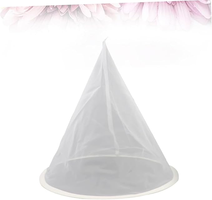 KICHOUSE Practical Mesh Honey Filter Tool Gauze Filter Net for Homemade Honey Drinks Kitchen Use