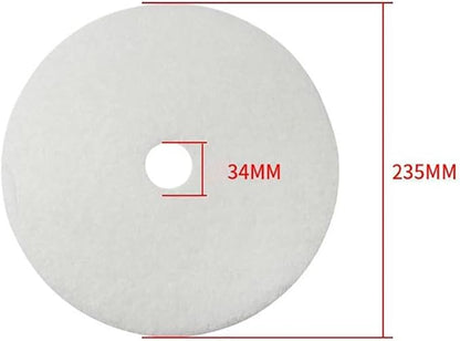 GSHLLO 10 Pcs Universal Cloth Dryer Exhaust Filter Portable Dryer Replacement Lint Filter Air Intake Paper Filters for Chef Dryer 227 x 33 mm