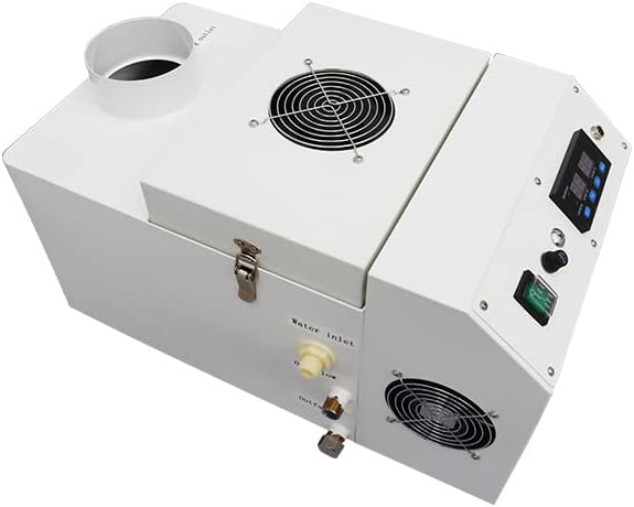 Industrial Ultrasonic Humidifier Cooler Sprayer 3kg/h Portable Continuous Cool Mist Maker Humidifier Commercial with Humidistat and Remote Sensor for Greenhouse Large Room