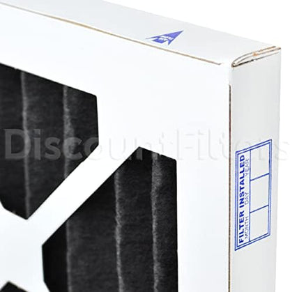 AIRX FILTERS WICKED CLEAN AIR. ODOR 20x25x1 MERV 7 Carbon Pleated Air Filter - Made in the USA - Box of 6