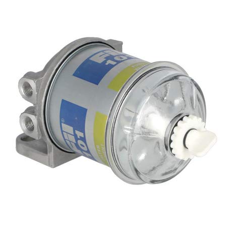 Diesel Fuel Filter Assembly - Glass Bowl fits Massey Ferguson 50 135 50 165 fits Ford 2000 4000 4600 2600 4110 3600 fits Allis Chalmers fits Long fits International fits FIAT fits Oliver fits Landini