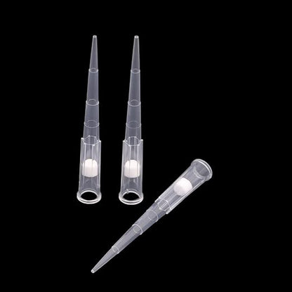 200UL Pipette Tips with Filter Universal, Sterilized, Transparent Color, 96 pcs/Box (T200-RSF-96)