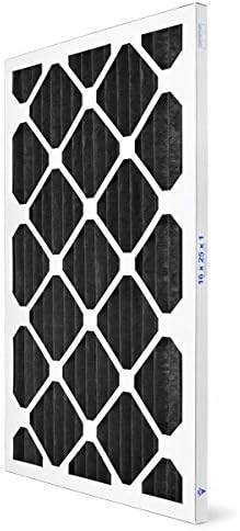 AIRx ODOR 16x25x1 MERV 7 Carbon Pleated Air Filter - Made in the USA - Box of 6