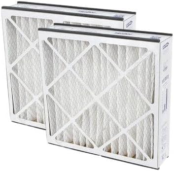 Filters Fast Compatible Replacement for Trion 259112-103 20x20x5 Air Filter MERV 11 Pleated AC Furnace, Actual Size: 19 11/16 x 20 11/16 x 4 7/8, 2-Pack