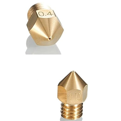 16Pcs Ender 3 Nozzles 0.4mm, MK8 Extruder Nozzles 0.4mm Compatible for Creality Ender 3 v2/Ender 3 Pro/Ender 3 Max/Ender 5 Pro/Ender 3 S1/Ender 3 Neo/CR-10 Series 3D Printer Brass Nozzles,