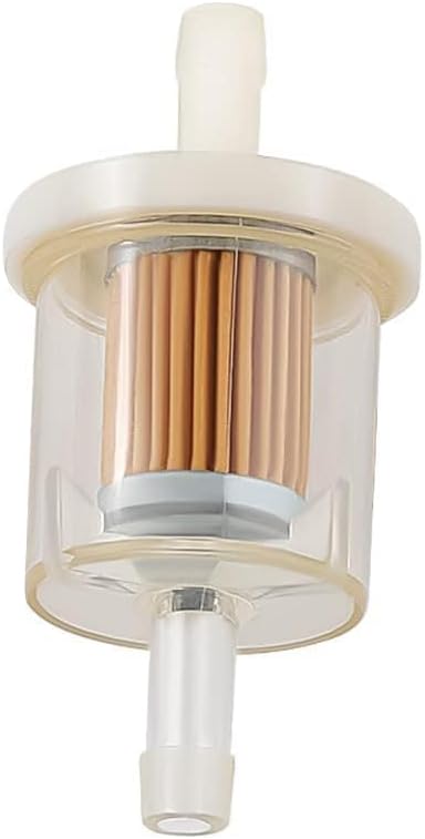 Powtol 691035 493629 Fuel Filter for Brigs Straton 40 micron 1/4 Inline Fuel filter 12hp 17.5hp 27hp 35hp Engines Replace 49019-7001 7-07061 Lawn Mower Replacement Parts (Pack of 3)