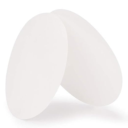 StonyLab Quantitative Filter Paper Circles, 125mm Diameter Cellulose Filter Paper with 20 Micron Particle Retention Medium Filtration Speed, Pack of 100 (125mm Diameter)