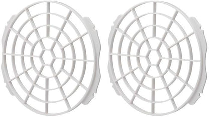 Portable Air Conditioner Filter Screen for Window Adapter, 13cm 15cm Exhaust Hose Net with for Insect and Dust Protection, for Easy Install AC Vent Cover, White(13cm)