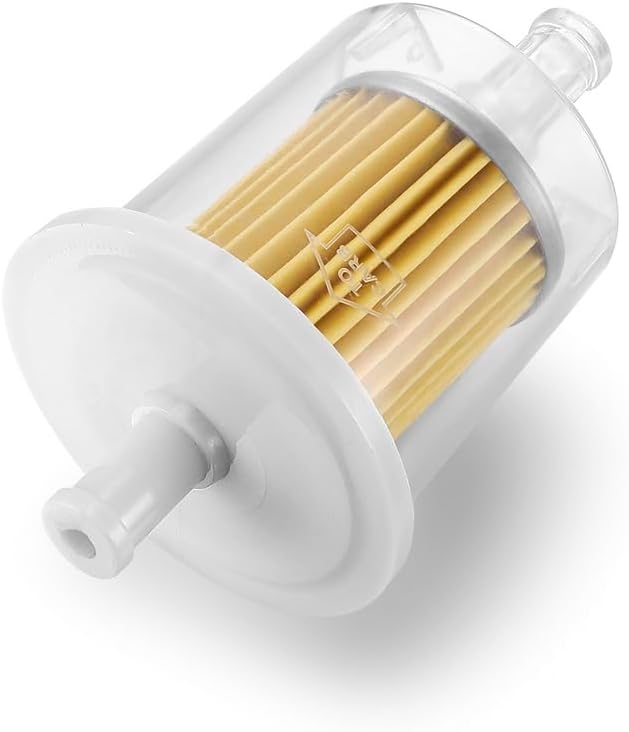 FUEL FILTERS INDUSTRIAL HIGH PERFORMANCE UNIVERSAL INLINE GAS FUEL LINE 3/8" 2 Pack