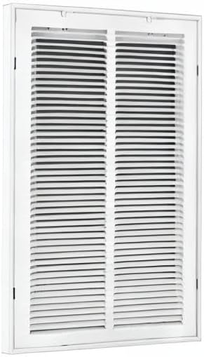 Venti Air 14" X 24" Steel Return Air Filter Grille - Removable Face/Door for 1 inch Filters - HVAC Duct Cover Grill (2-3 Business Day Delivery) [Outer Dimension: 16.5"W X 26.5" H]