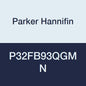 Parker Hannifin P32FB93EGMN Series P32FB Aluminum Global Modular Compact Particulate Filter, 5 µ Element, Poly Bowl with Bowl Guard, Manual Drain and Without Mounting Bracket, 3/8" NPT Port