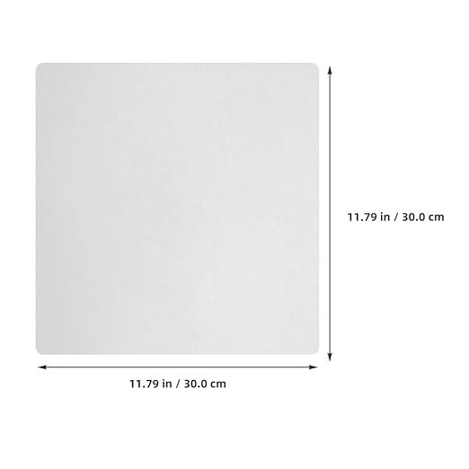 Qualitative Filter Papers 11.81 Inch Square Laboratory Filter Sheets for Water Absorption and Experimental Filtration 12 Pack