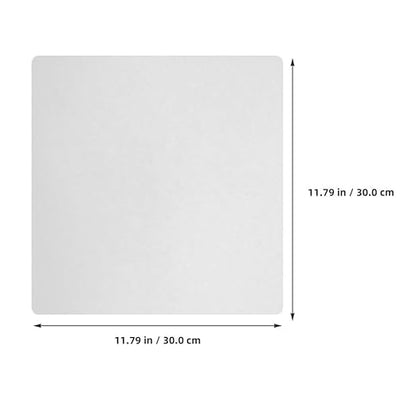 Qualitative Filter Papers 11.81 Inch Square Laboratory Filter Sheets for Water Absorption and Experimental Filtration 12 Pack
