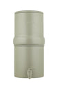 Boroux Compact Gravity-Fed Countertop Stainless Steel Water Filter System | 1.8 Gallons with 2 Authentic Black Foundation. Filters | Sage