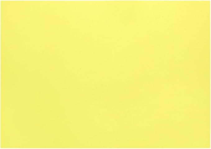 uxcell 4Pcs A4 Gel Light Lighting Filter Overlay Transparent Color Correction Plastic Vinyl PVC Sheets Photography Television Yellow,0.2mm
