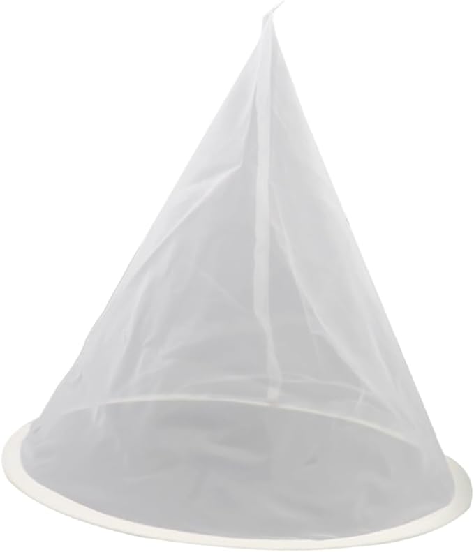 KICHOUSE Practical Mesh Honey Filter Tool Gauze Filter Net for Homemade Honey Drinks Kitchen Use