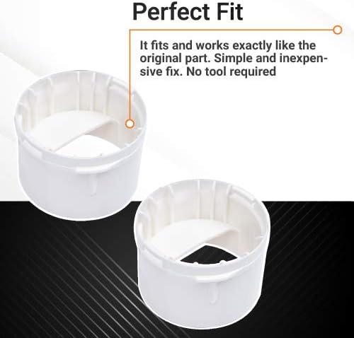 BlueStars WP2260518W 2260502W Refrigerator Water Filter Cap Replacement - Compatible with Whirlpool & Kenmore Refrigerators - Replaces 2260518W WP2260518WVP PS11739972