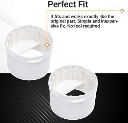 BlueStars WP2260518W 2260502W Refrigerator Water Filter Cap Replacement - Compatible with Whirlpool & Kenmore Refrigerators - Replaces 2260518W WP2260518WVP PS11739972
