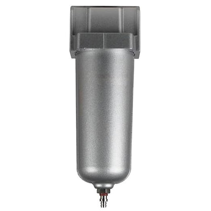 F706 3/4" in Line Compressed Air Moisture Water Filter Trap - for THB Compressors Parts Replacement F706N - Leak Proof Air Line Filter/Air Moisture Filter Separator - 225 PSI 2.7 oz Silver