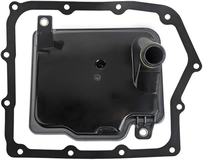 62TE Automatic Transmission Filter with Gasket Kit Fits for Dodge Grand Caravan Avenger Ram ProMaster Chrysler Town & Country 200 Replaces# 68018555AA FT1240 58128