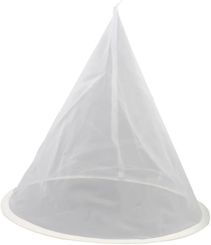 SECFOU Practical Fine Gauze Honey Filter Net Reusable Kitchen Tool for Straining Honey Easy to Clean for Homemade Drinks and Kitchen Use
