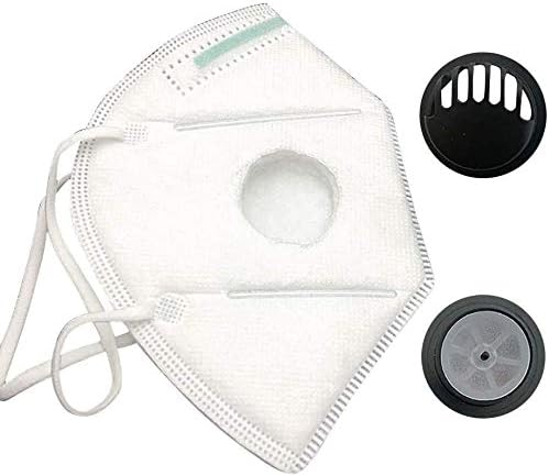 JingXiGuoJ 20 Pack Anti Dust Protection Filter Air Breathing Valves Accessories for Kids & Adults - Outdoor Fast Delivery - Black