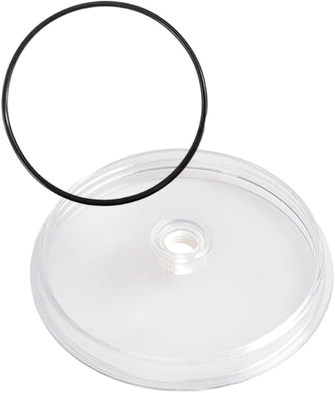 Sand Filter Pump Replacement Part for SF15110 with Gasket, Pool for Leaf Trap Cover Lid Compatible with SF15110 Model, Transparent Plastic Upgrade for Installation and Leak-Proof Seal